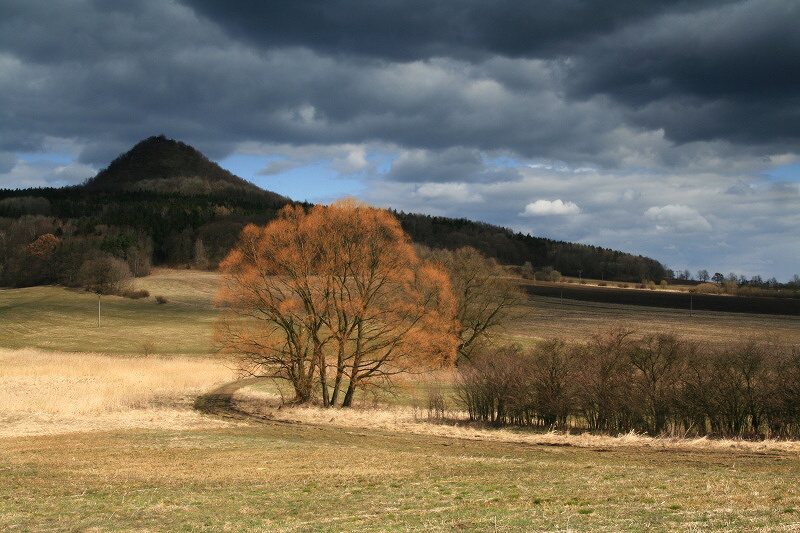 HRAD RONOV - POHLED OD BLÍŽEVEDEL - Liběna Stiebitzová